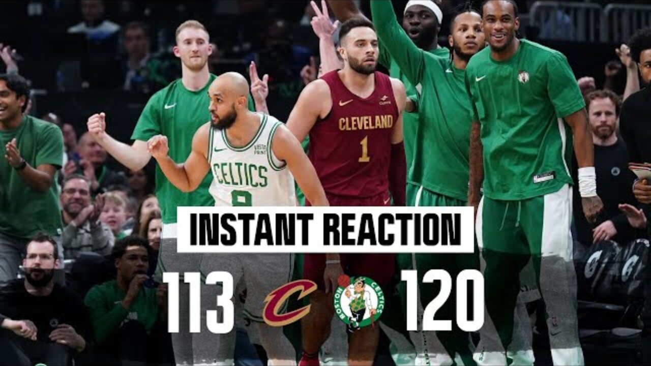 INSTANT REACTION: Celtics grind out gritty win at home vs. Cavaliers