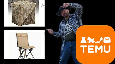 TEMU HUNTING BLIND AND CHAIR REVIEW