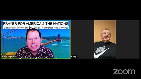 PRAYER FOR AMERICA & THE NATIONS Live with Walter Zygarewicz