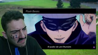 PASTOR REACT Rap do Satoru Gojo (Jujutsu Kaisen) | Tema meu poder | Flash Beats (Prod. WB)