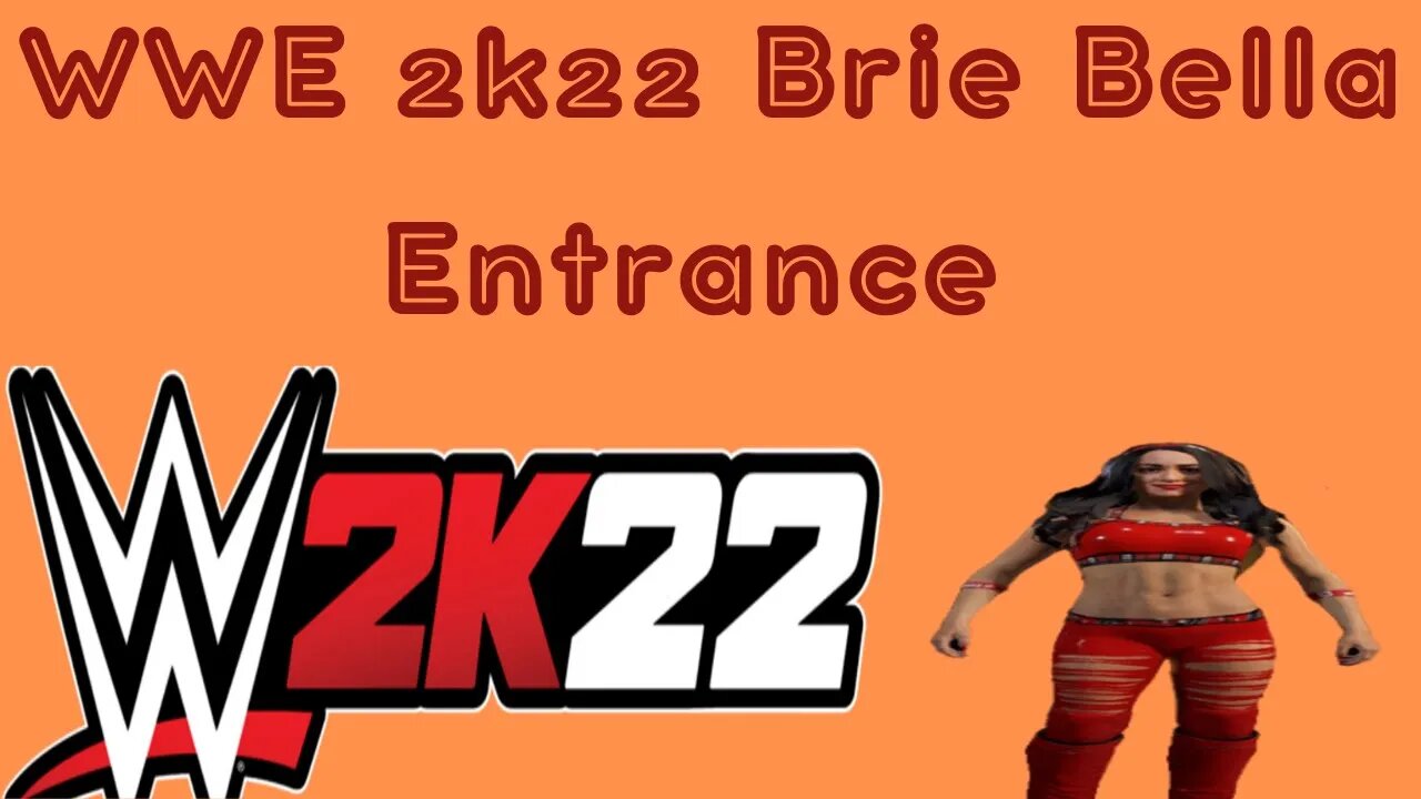 WWE 2k22 Brie Bella Hurricanrana #shorts