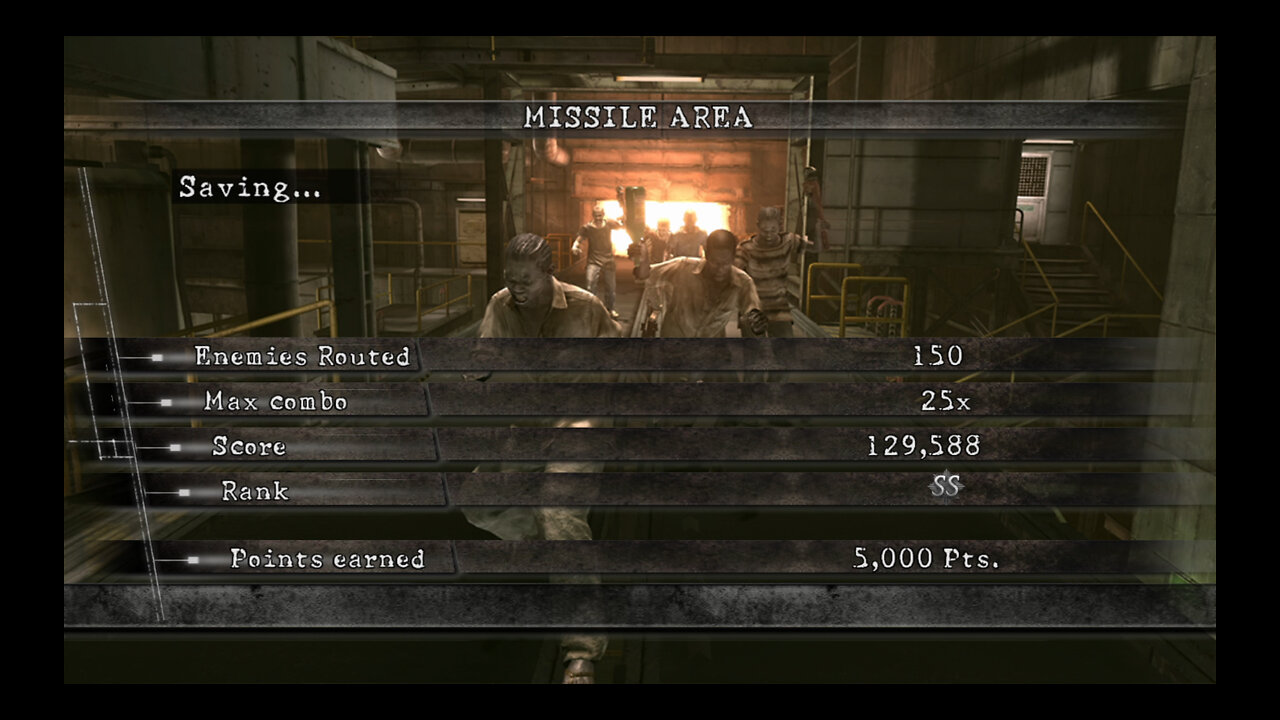 PS4 Resident Evil 5 Mercenaries United Solo Missile Area Rebecca 150 kills