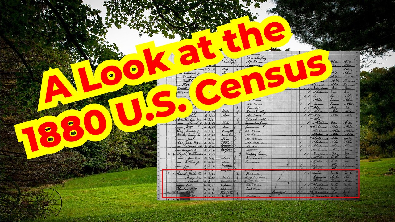 A look at the 1880 U.S. Census