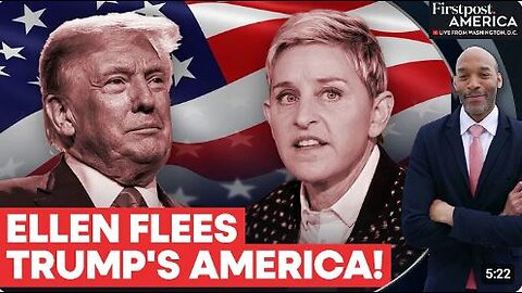 Ellen DeGeneres Flees the US After Donald Trump Wins Election | Firstpost America