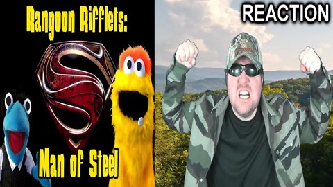 Rangoon Rifflet- Man of Steel Trailer REACTION!!! (BBT)