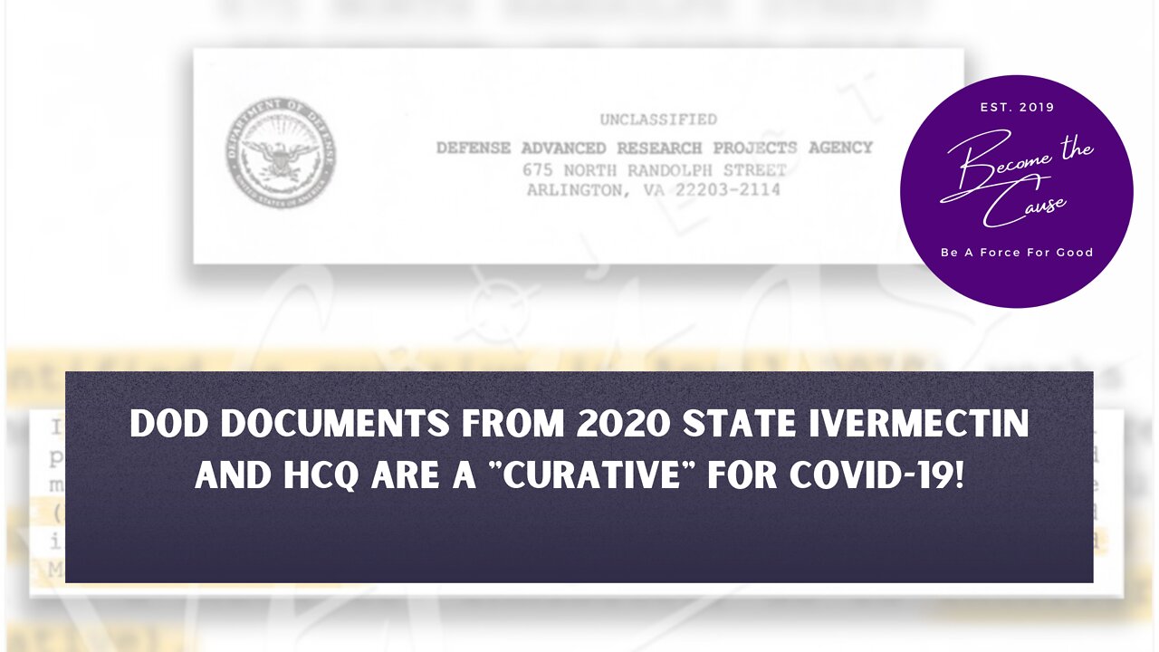 What Did The U.S. Dept.of Defense Know About Ivermectin and HCQ ... And When Did They Know It?