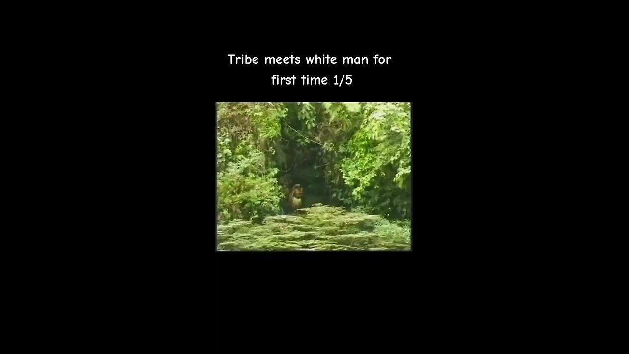 Tribe meets white man for the first time.