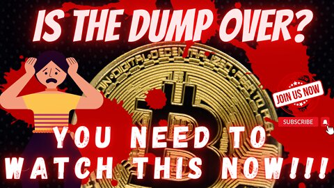 Is The Dump Over For Bitcoin (BTC) & Ethereum (ETH) ??? WATCH NOW TO FIND OUT!!!