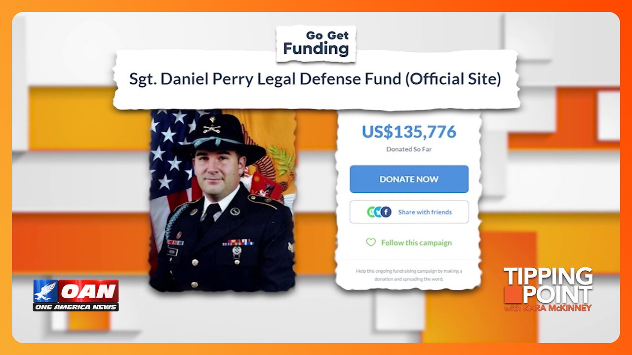 Justice for Army Sergeant Daniel Perry | His Parents Speak to OAN About Pardon (Part 2) | TIPPING POINT 🟧