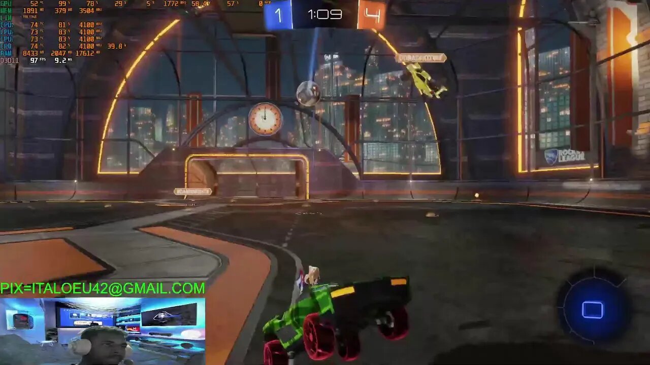 Bora Joga Um Rocket League De Leve Que Vem Comigo