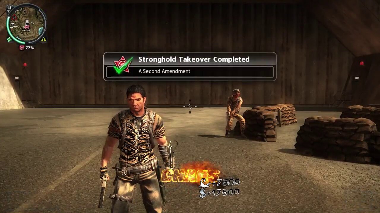 Just Cause 2, settlement safari