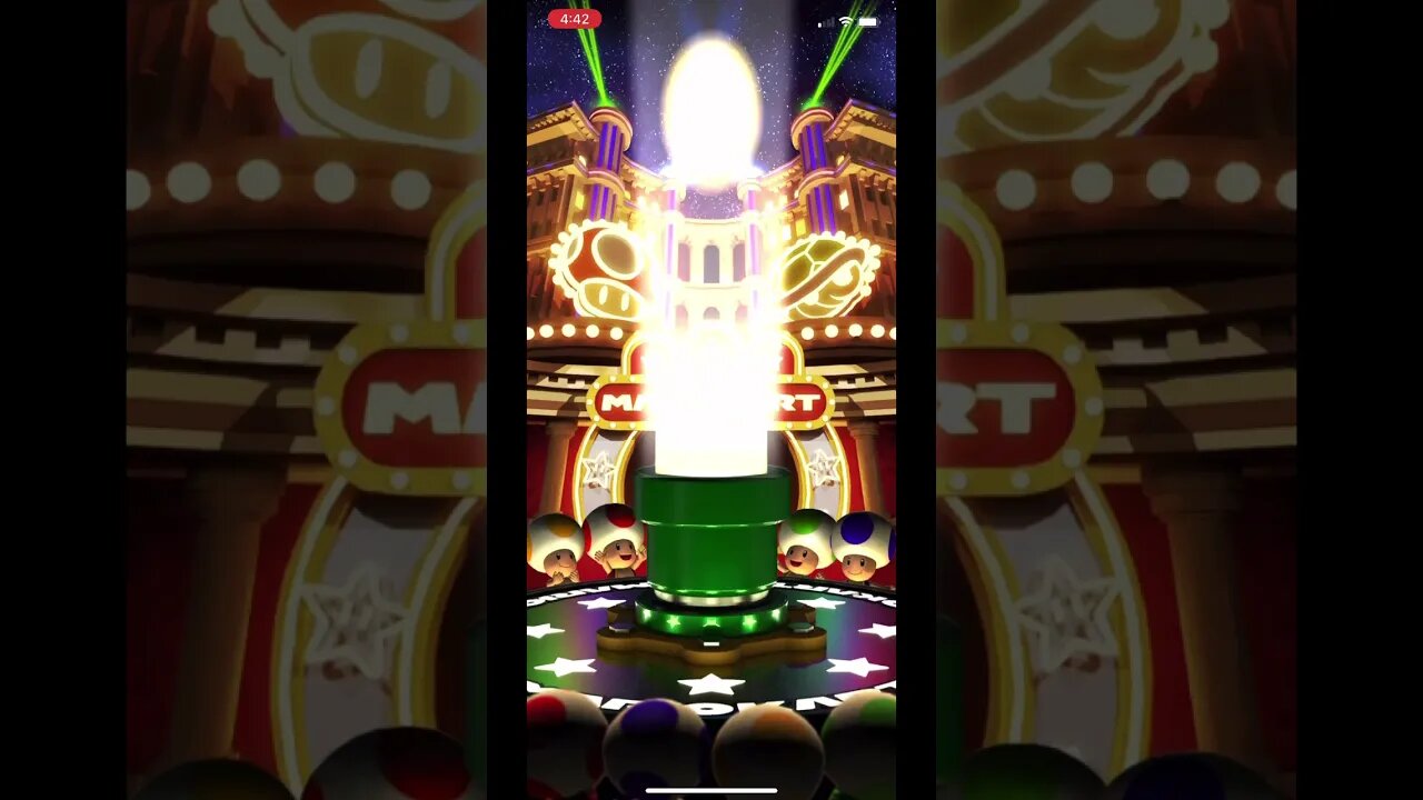 Mario Kart Tour - Fire 10 Los Angeles Pipe 1 Openings #Shorts