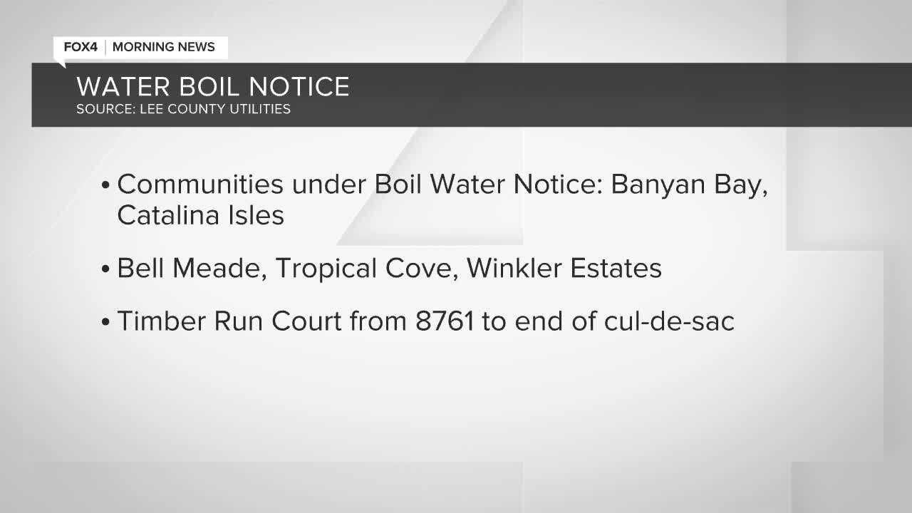 Boil Water Notice