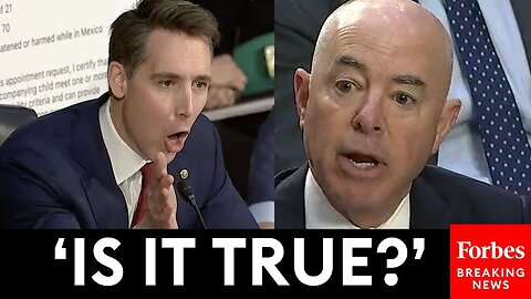 Explosive Showdown: Josh Hawley vs. Mayorkas on App Helping Illegal Immigrants Enter US