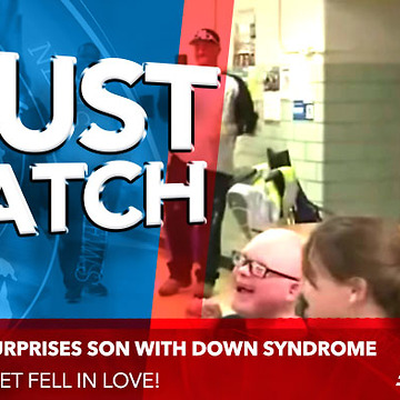 Military Dad Finally Reunites With His Son With Down Syndrome