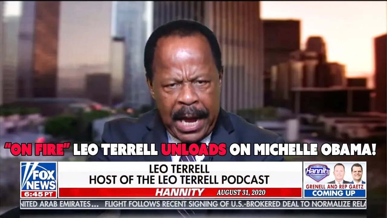 "On Fire" Leo Terrell Unloads on Michelle Obama MUST WATCH!