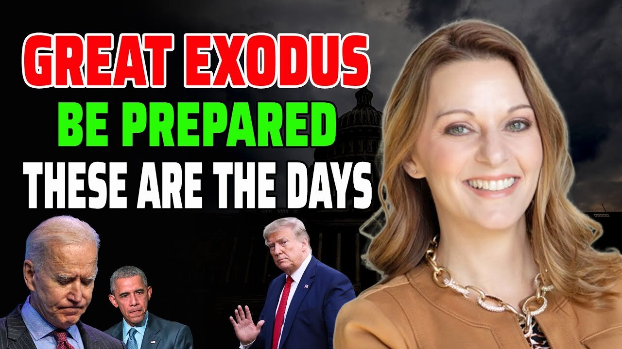 JULIE GREEN☘️GREAT EXODUS☘️BE PREPARED THESE ARE THE DAYS