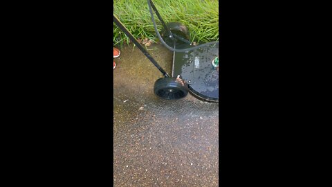 Satisfying Pressure Washing