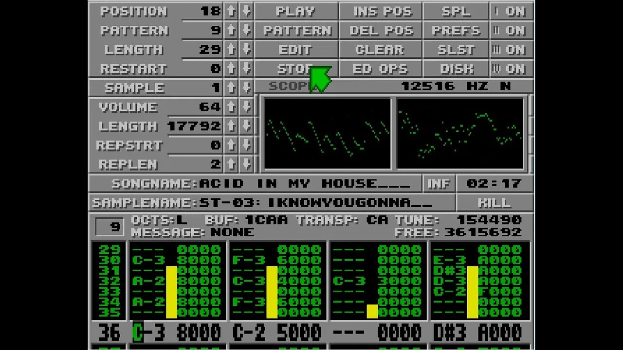 Atari ST Protracker Mods - Acid In My House