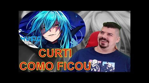 REACT De Humano Para Slime Rimuru Tempest (Tensei Shitara Slime) Kashidiel - MELHOR DO MUNDO