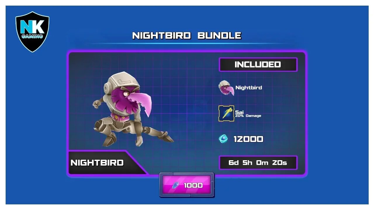 Angry Birds Transformers - Unlocking New Character Nightbird