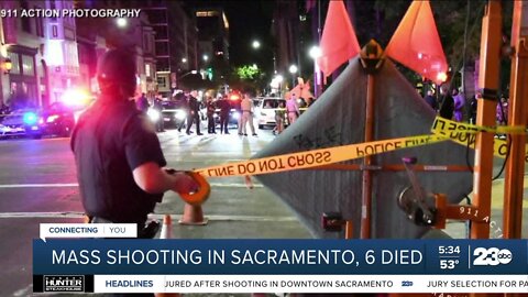 Sacramento police seek at least two suspects in mass shooting