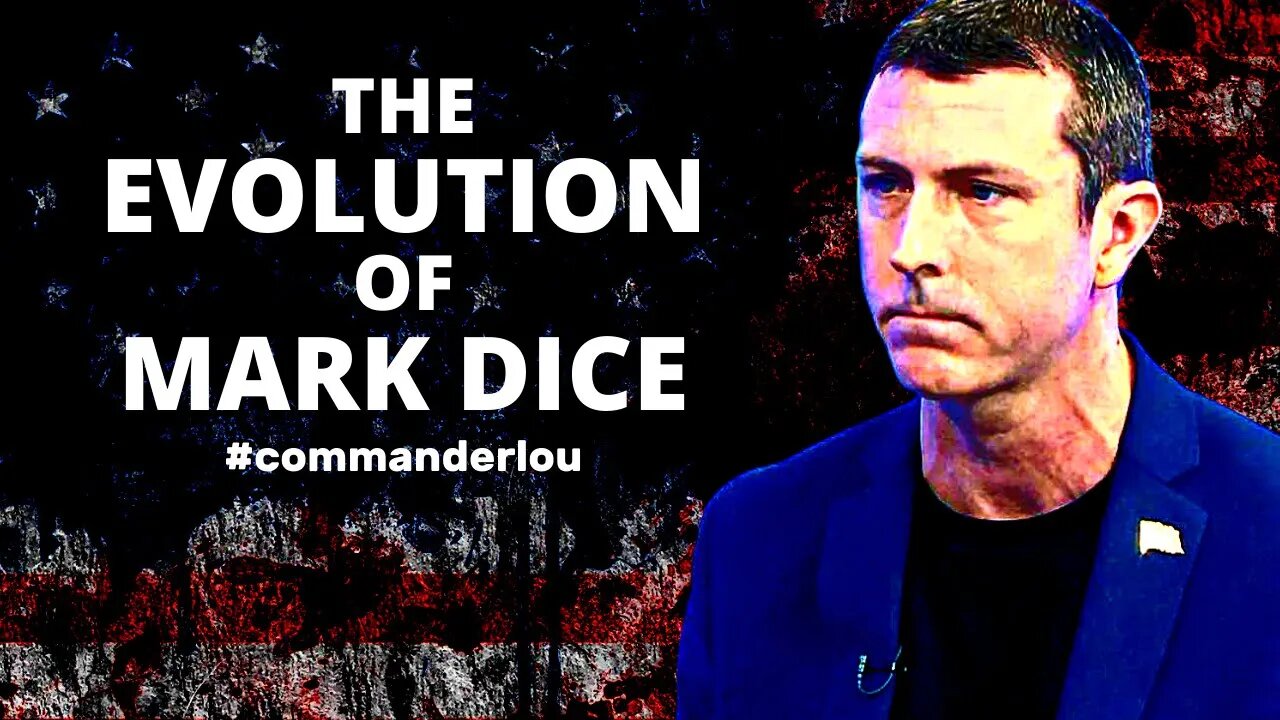 THE EVOLUTION OF MARK DICE - IS HE BEGINNING TO SEE WHAT WE SEE???