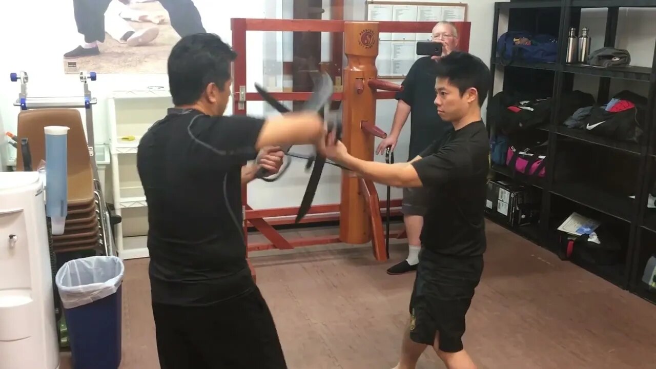 Wing Chun - Baat Jaam Do / Butterfly Swords Flow and Application