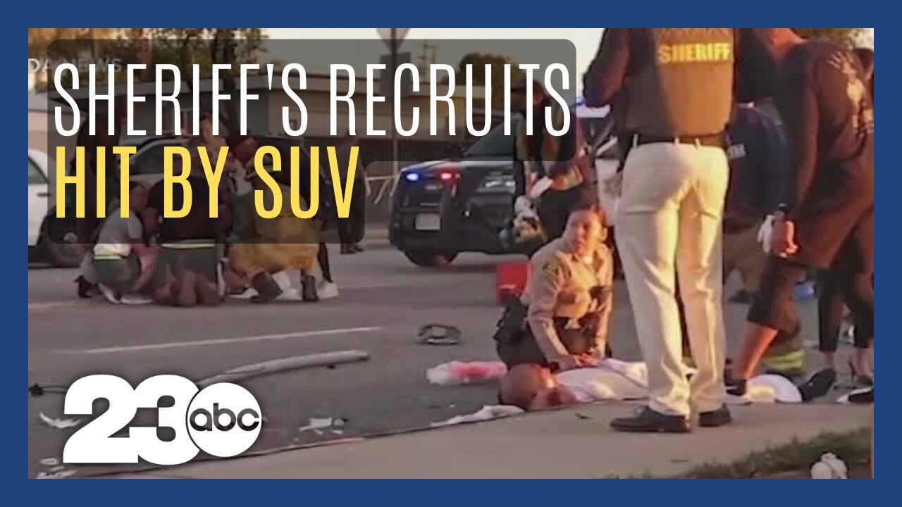 Driver hits Los Angeles Sheriff's Office recruits jogging in Whittier