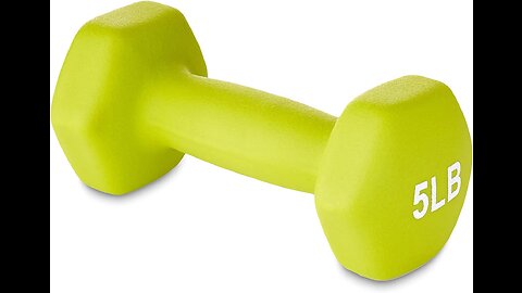 Amazon Basics Neoprene Workout Dumbbell