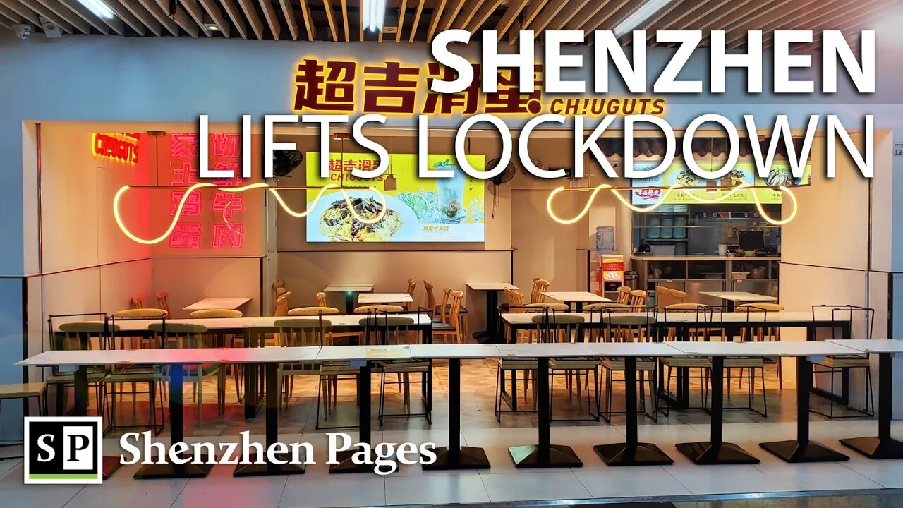 Shenzhen remaining lockdown measures lifted!