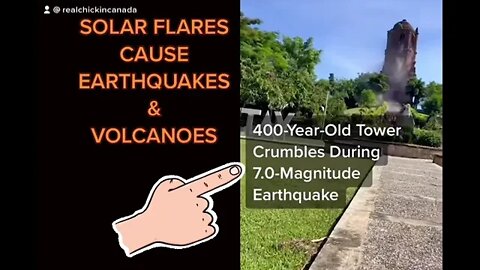 Solar Flares (CME earth facing ejections) Cause earthquakes