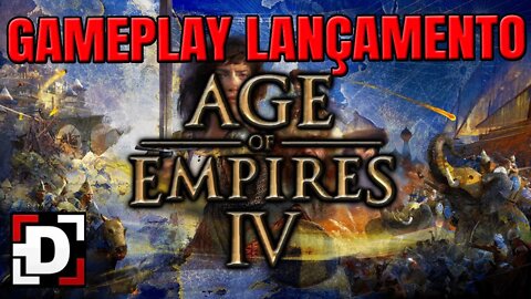 AGE OF EMPIRES 4 (IV) - GAMEPLAY DE LANÇAMENTO