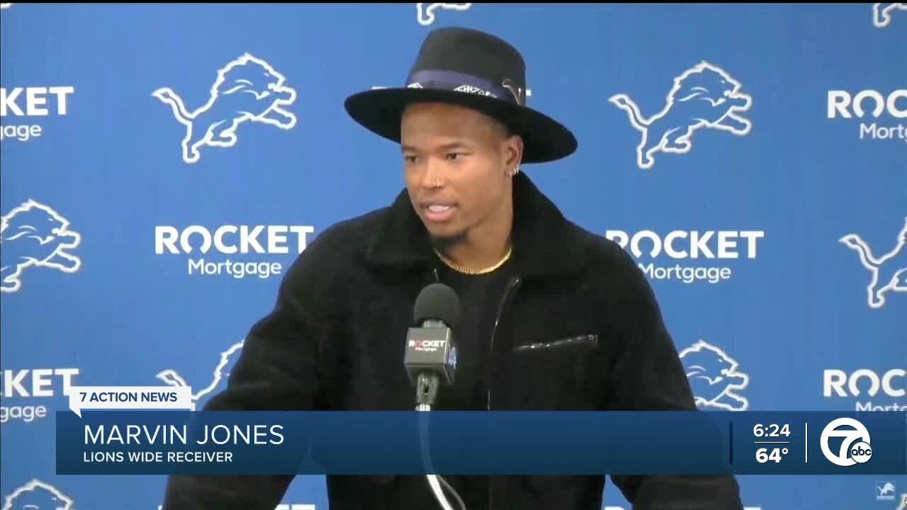 Marvin Jones talks return to Lions: 'Feels like home'