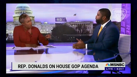 MSNBC's Joy Reid Loses Her Composure when DEBUNKED Live by Byron Donalds