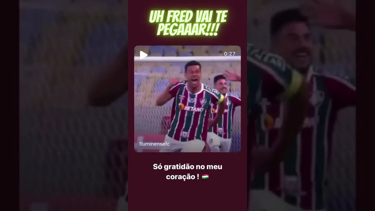 ⚽💥UH FRED VAI TE PEGAAAR!!! FLUMINENSE FAZ TREMER O MARACANÃ.#shorts