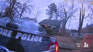 Body worn camera footage shows Baltimore Police shooting on Christmas Day