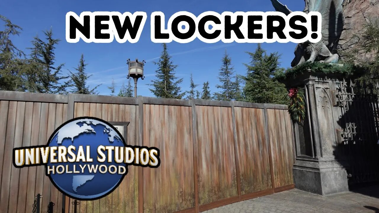 New Lockers Coming To Harry Potter And The Forbidden Journey! | Universal Studios Hollywood