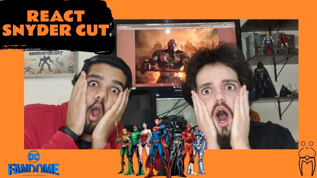 REACT Trailer Liga da Justiça: Snyder Cut - DC FanDome