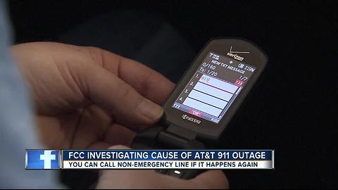 AT&T glitch preventing 911 calls is resolved