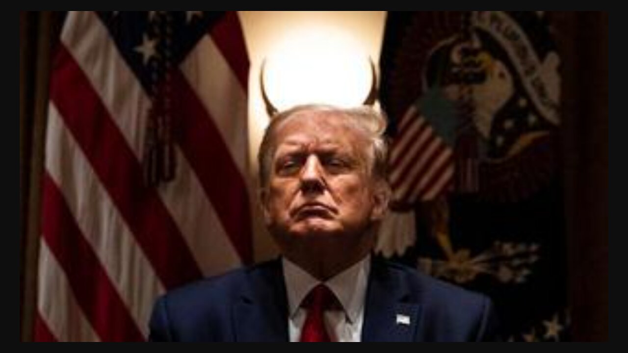 Donald Trump High Freemason & Space Force Baphomet They Speak in Symbols