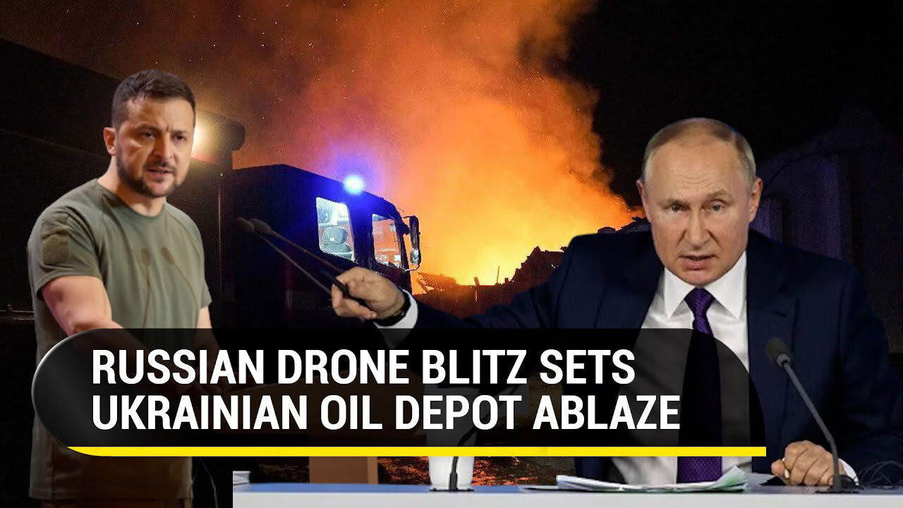 Oil Depot Destroyed In Ukraine, Russia Attacks With ‘Shahed’ Drones, Putin To Attend G20 Summit?