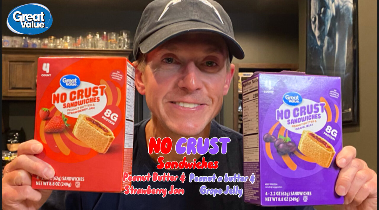 No Crust Peanut Butter Sandwiches (Fake Uncrustables)