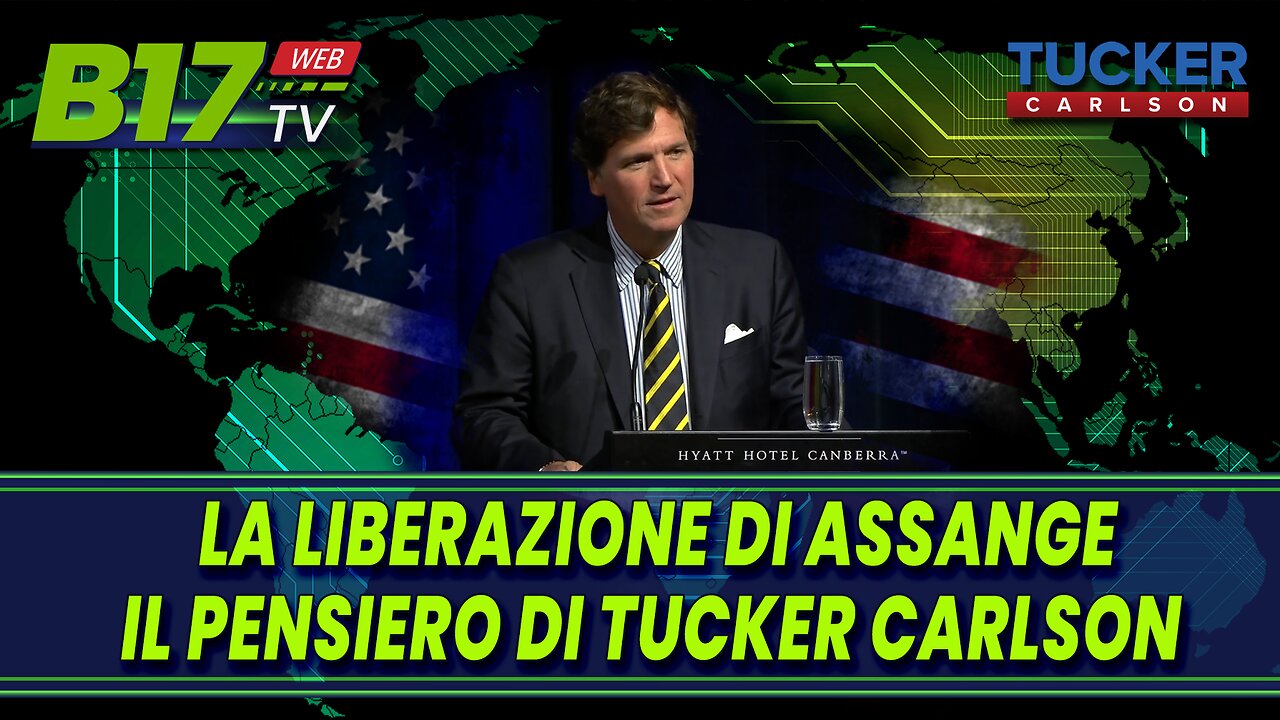 La liberazione di Assange: il pensiero di Tucker Carlson