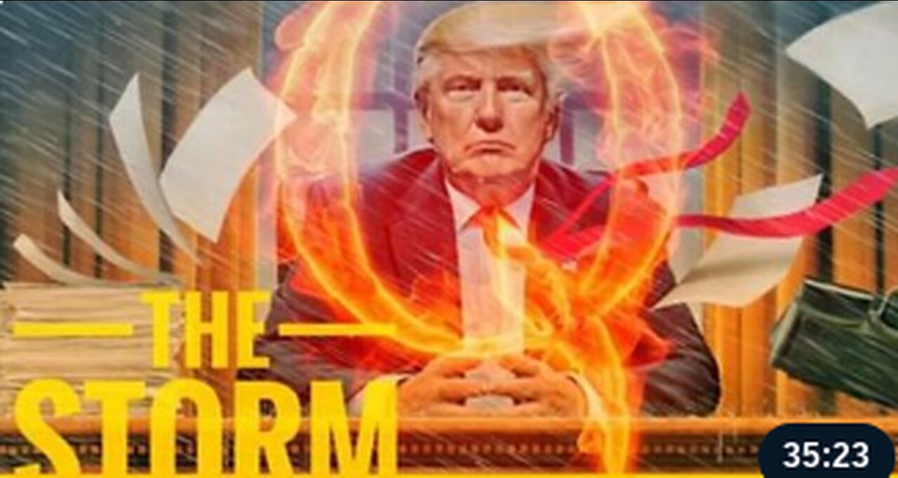 Q+ Trump, "My Fellow Americans, The Storm is Upon Us!"