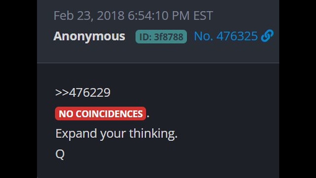"CRACKING THE Q-CODE" - 'NO COINCIDENCES' [PART-1 / 3]