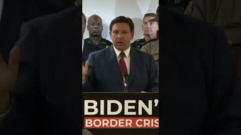 DeSantis SLAMS Biden’s open border policies