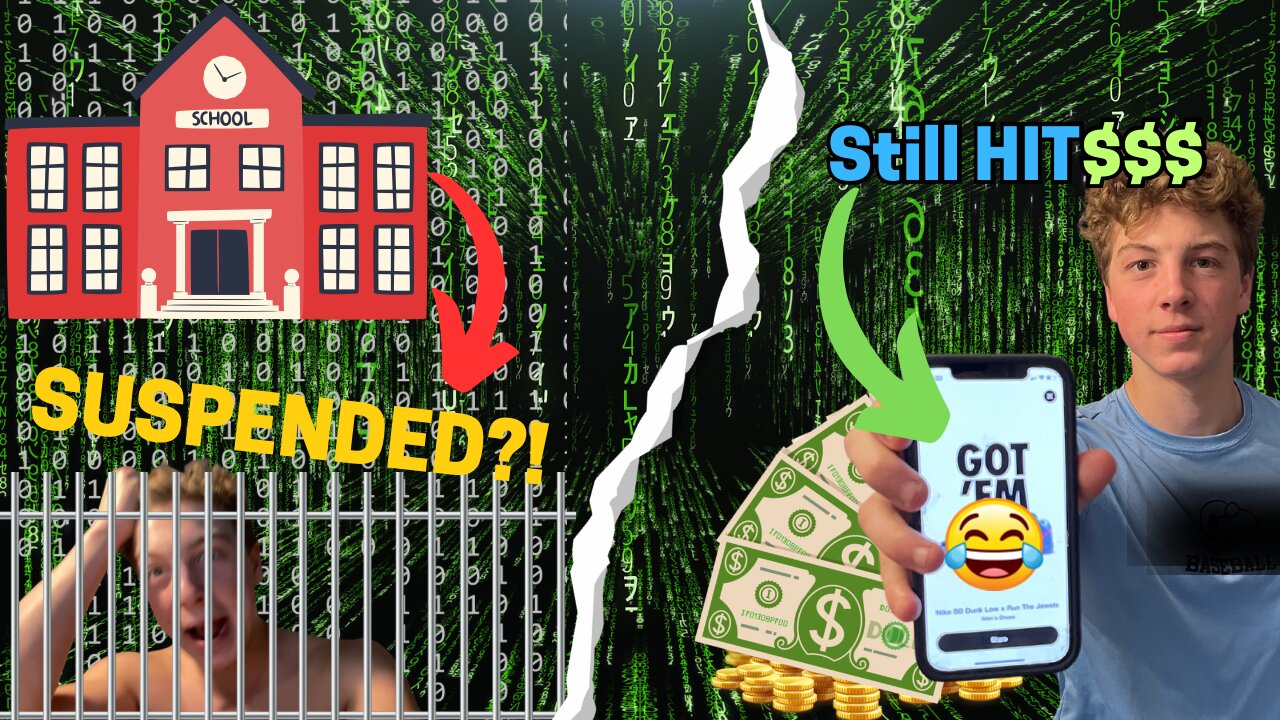 I had to choose: Money or School☠️