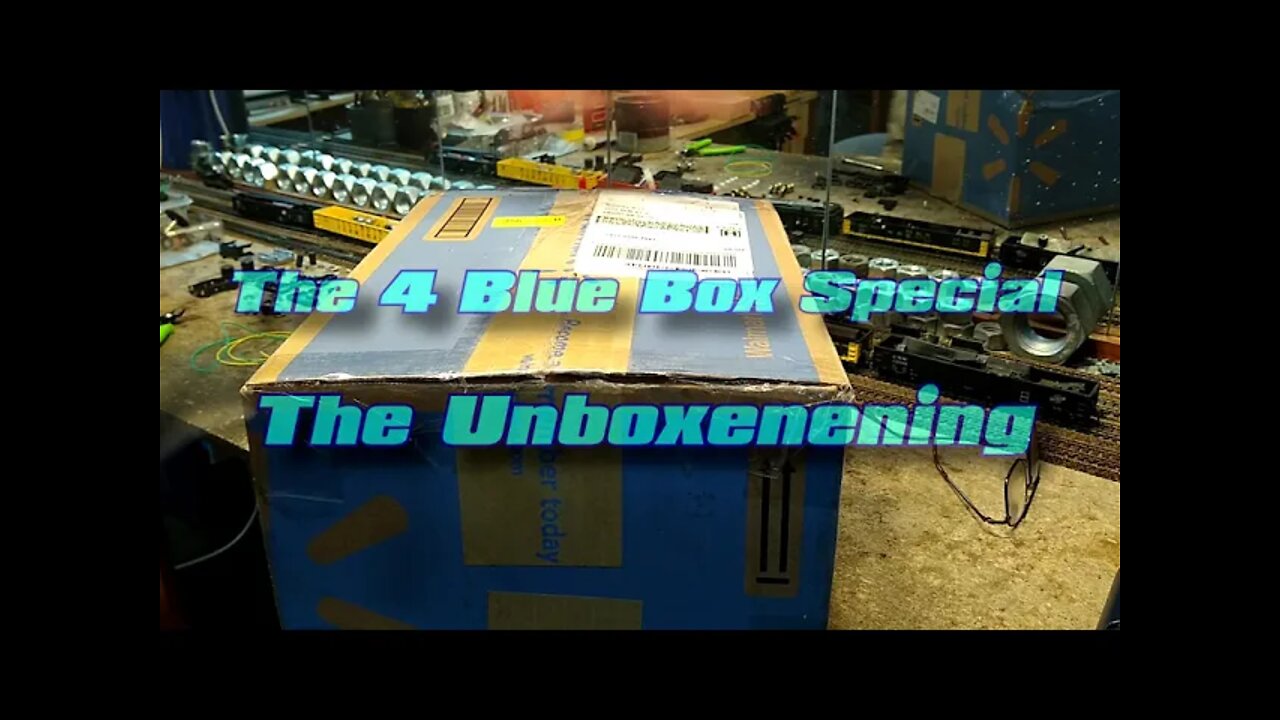 4 Blue Box Special Unboxing