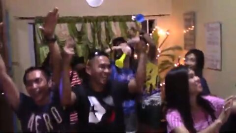 Our Loud and Crazy New Years Celebration in Davao City Philippines (keep watching)